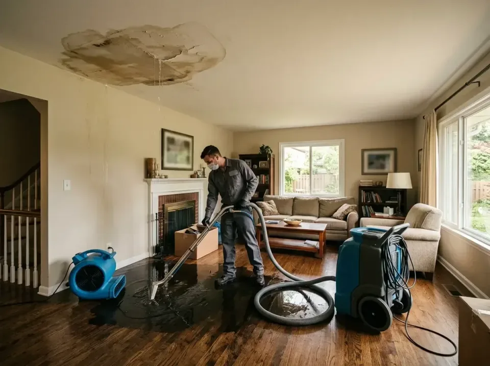 attic-pipe-burst-ceiling-drip-008 — frequently asked questions, Water Damage Restoration & Carpet Care in Norwood, NC